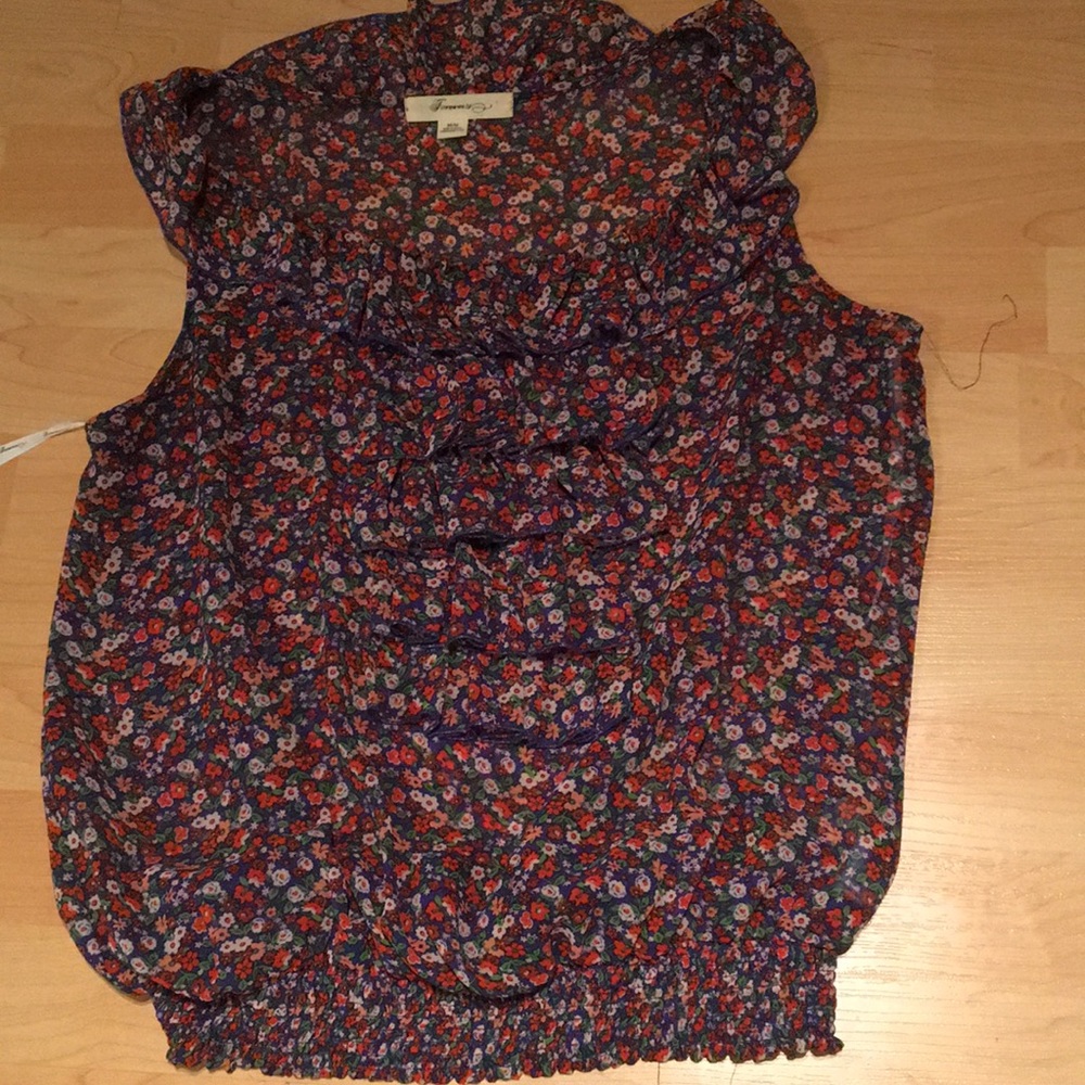 Floral tank top